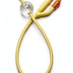 Medline Silicone-Elastomer Coated Latex Foley Catheters, 18 Fr, 10 mL, Coude Tip, 2-Way, Case of 12 Each-0