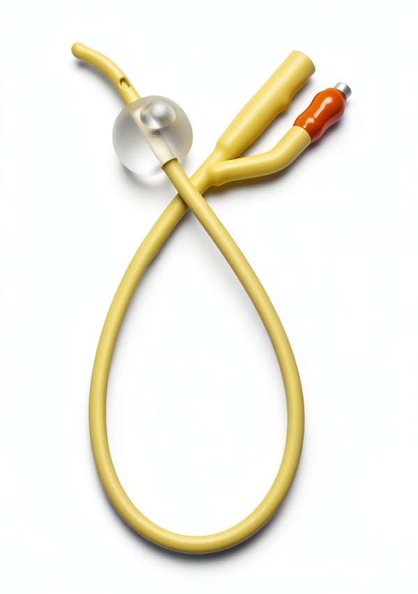 Medline Silicone-Elastomer Coated Latex Foley Catheters, 18 Fr, 10 mL, Coude Tip, 2-Way, Case of 12 Each-0