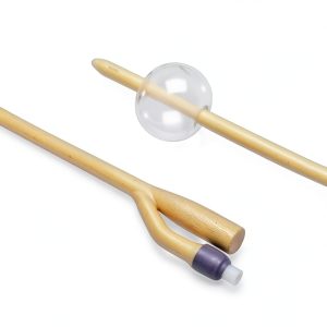 Dover™ 2-Way Foley Silicone Oil Coated Latex Urethral Urinary Catheter, 20FR, 5ML, Carton of 10-0