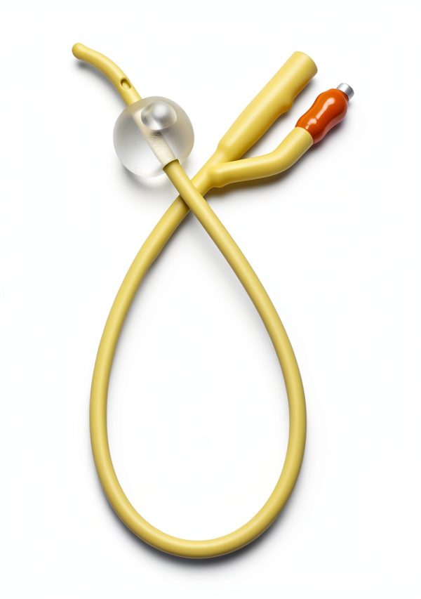 Medline Silicone-Elastomer Coated Latex Foley Catheters, 16 Fr, 10 mL Balloon, Coude Tip, 2-Way, Case of 12 Each-0