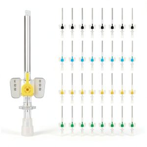 IV Catheter Canlisto 24G with Wings and Injection Port Veterinary-0